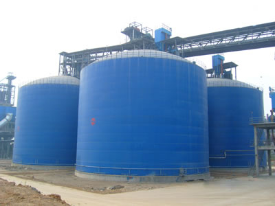 运城水泥钢板库改造